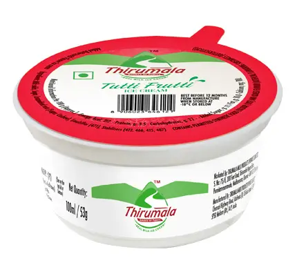 Tutti Frutti Ice cream  - Thirumala Milk